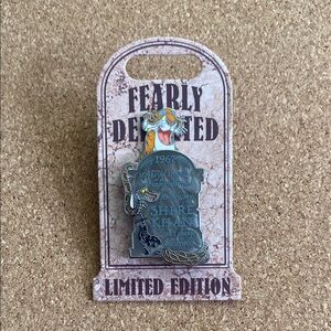 Fearly Departed Sheer Kahn Disney Pin